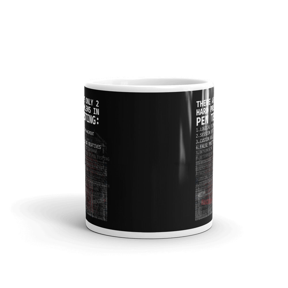 Problems in pen testing - Mug by DarkByteGear