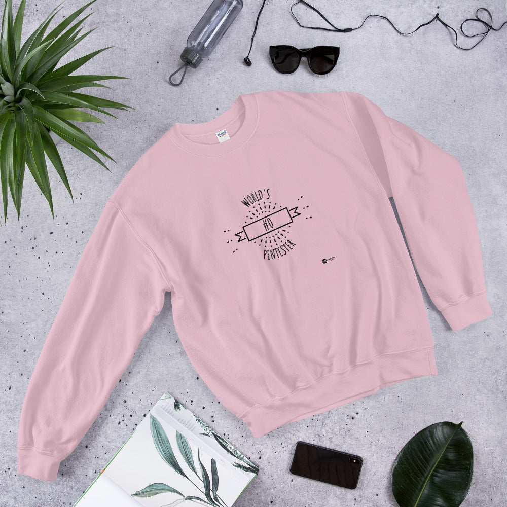 World's #0 Pentester- Unisex Sweatshirt by DarkByteGear