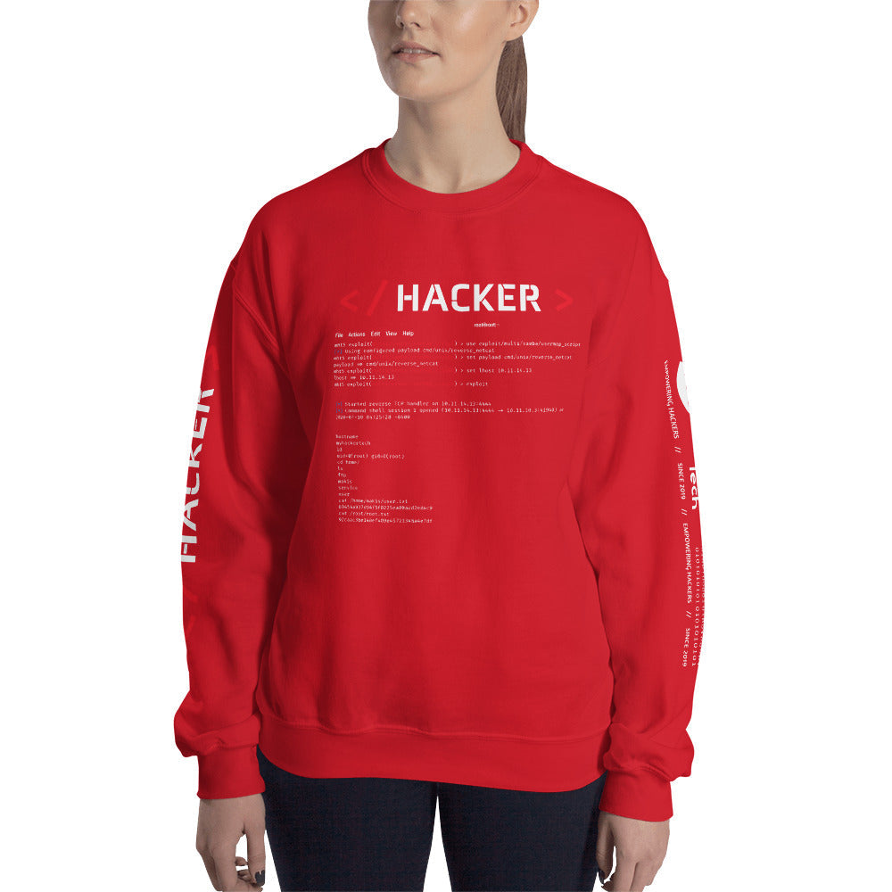 Hacker v.1 - Unisex Sweatshirt by DarkByteGear