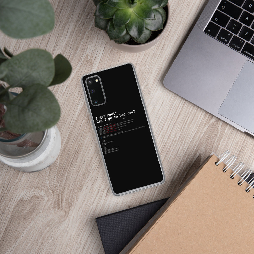 I got root! Can I go to bed now? - Samsung Case by DarkByteGear