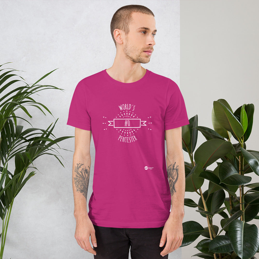 World's #0 Pentester - Short-Sleeve Unisex T-Shirt by DarkByteGear