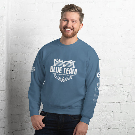 Cyber Security Blue Team v1 - Unisex Sweatshirt by DarkByteGear