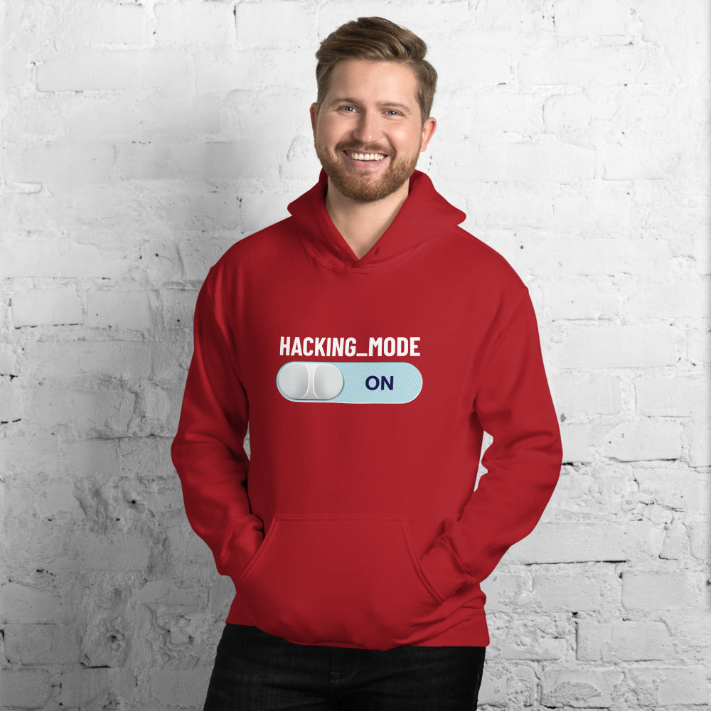 Hacking mode ON - Unisex Hoodie by DarkByteGear