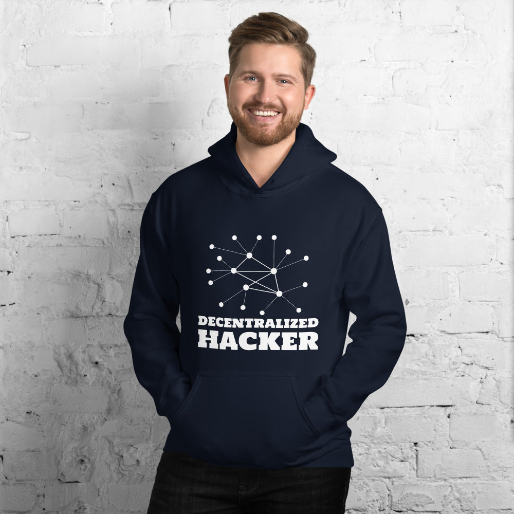 Decentralized Hacker - Unisex Hoodie by DarkByteGear