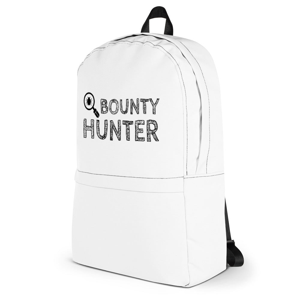 Bug bounty hunter - Backpack (black text) by DarkByteGear