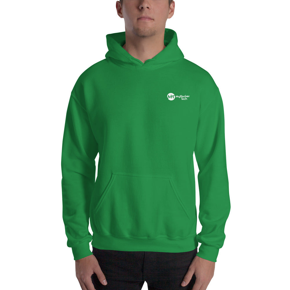 Linux Tweaks - world not found - Unisex Hoodie (with back design) by DarkByteGear