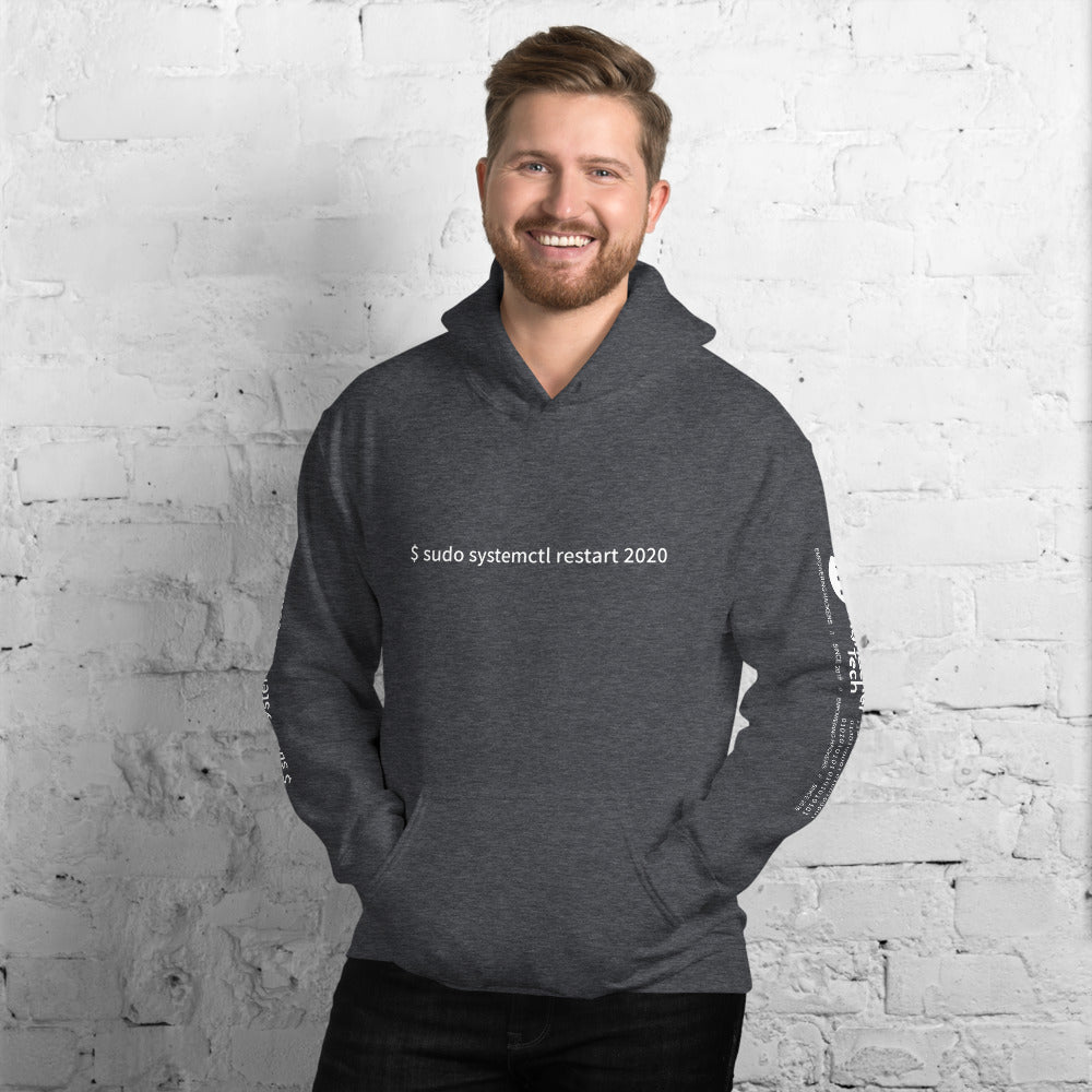 $ sudo systemctl restart 2020 - Unisex Hoodie (with all sides designs) by DarkByteGear