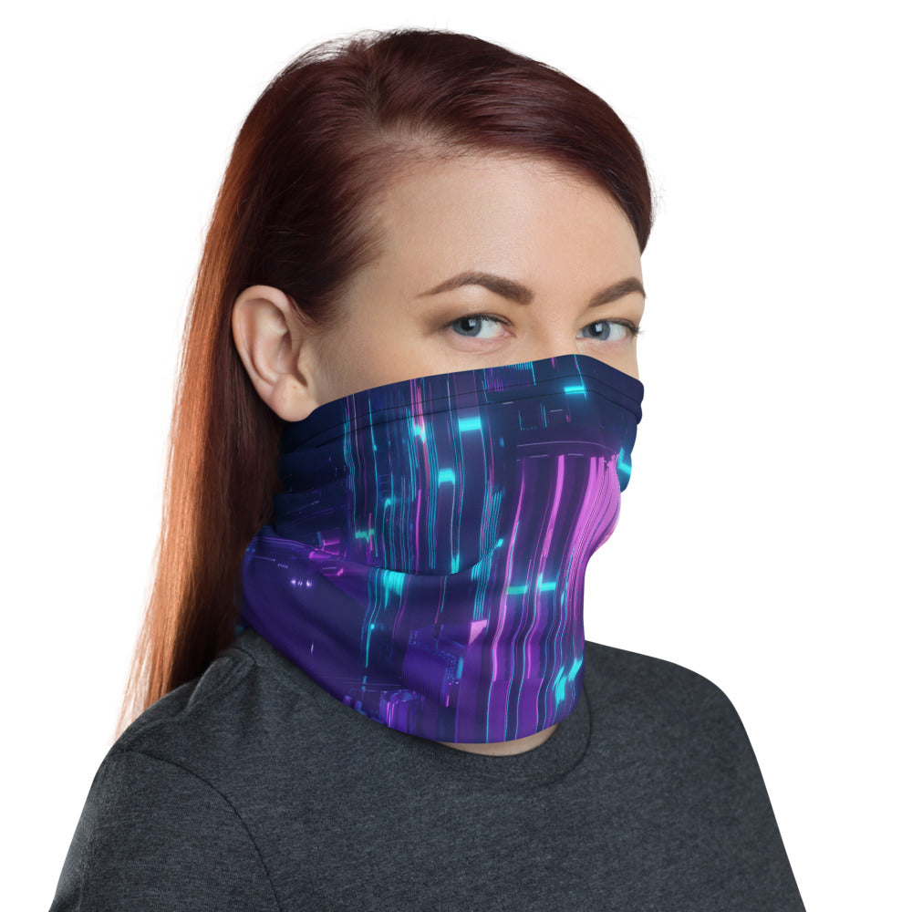 Hacker v1 - Neck Gaiter by DarkByteGear