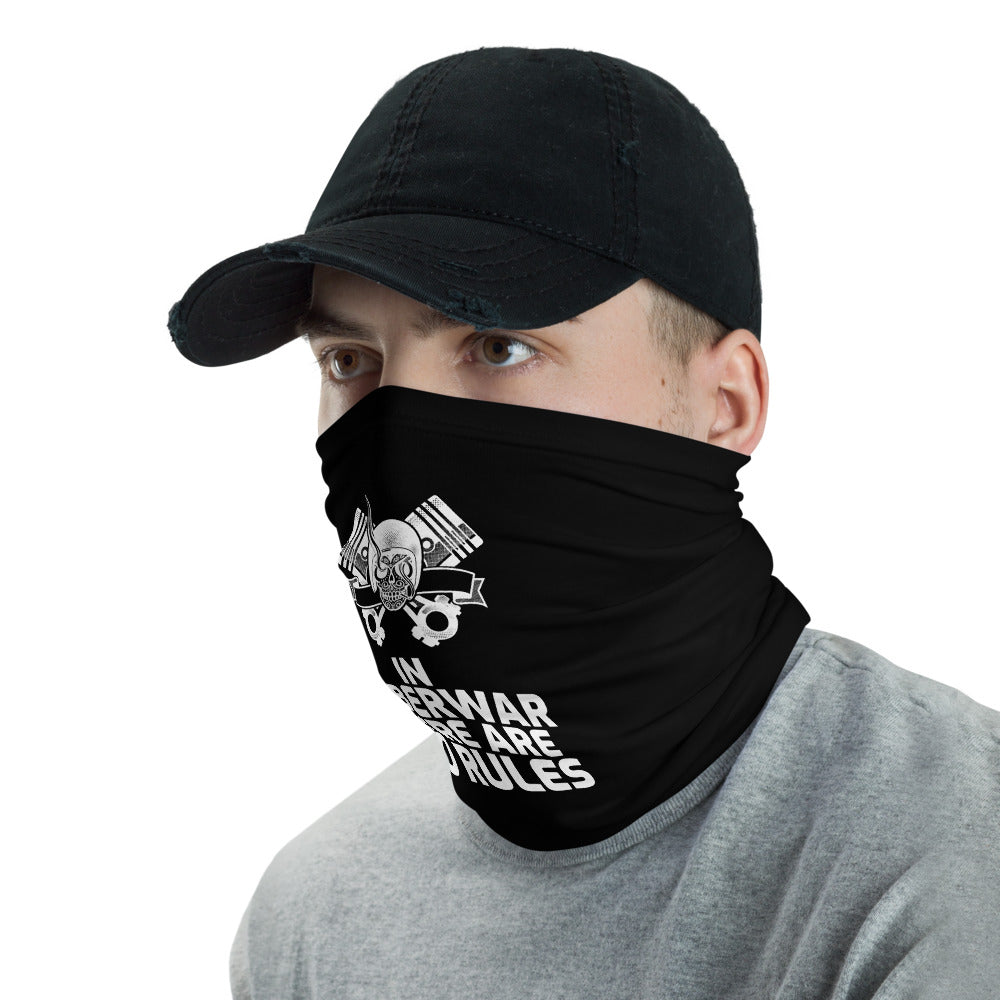 In cyber war there are not rules - Neck Gaiter by DarkByteGear