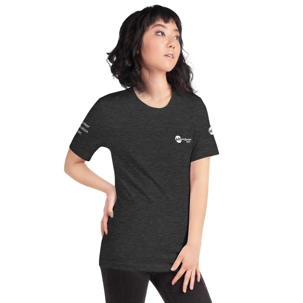 volunteer penetration tester - Short-Sleeve Unisex T-Shirt ( with all sides designs) by DarkByteGear