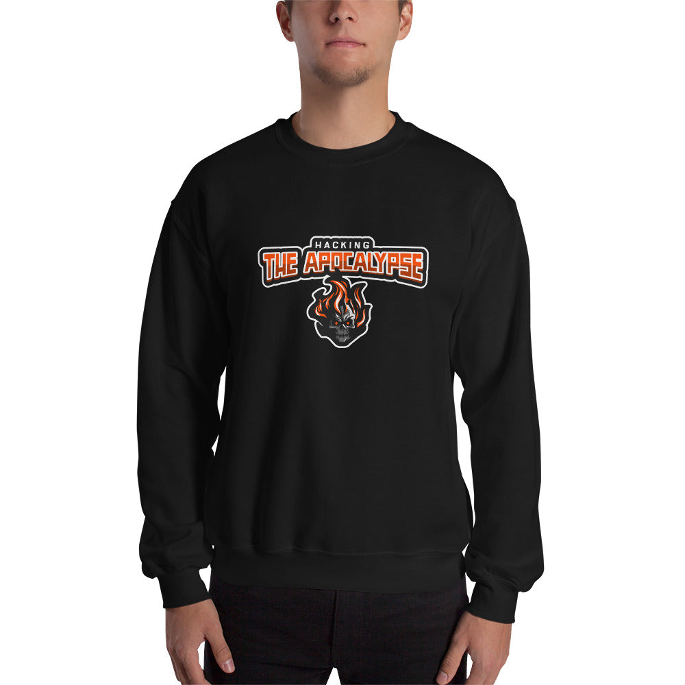 Hacking the apocalypse - Unisex Sweatshirt by DarkByteGear