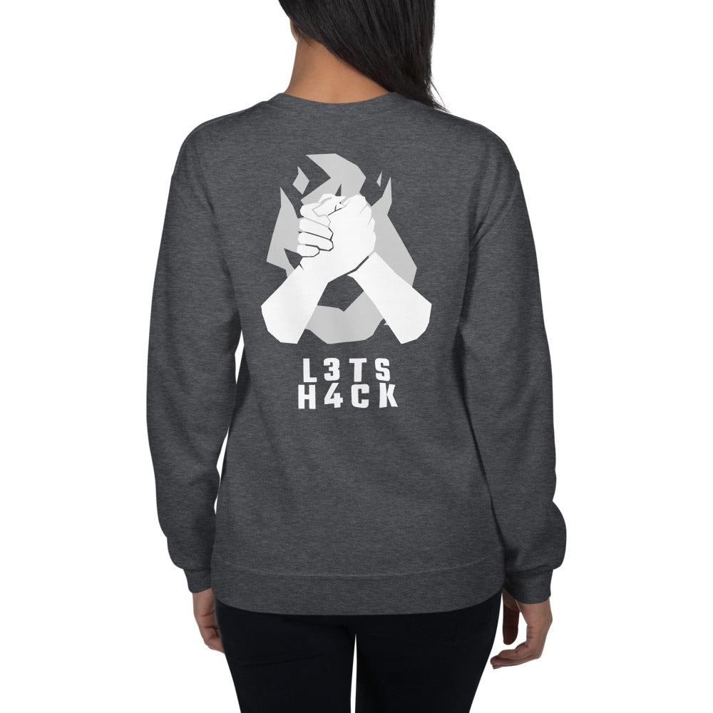 L3ts H4ck - Unisex Sweatshirt by DarkByteGear