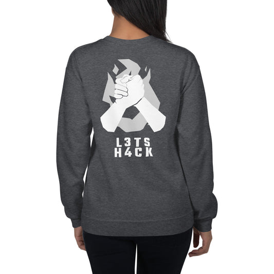L3ts H4ck - Unisex Sweatshirt by DarkByteGear