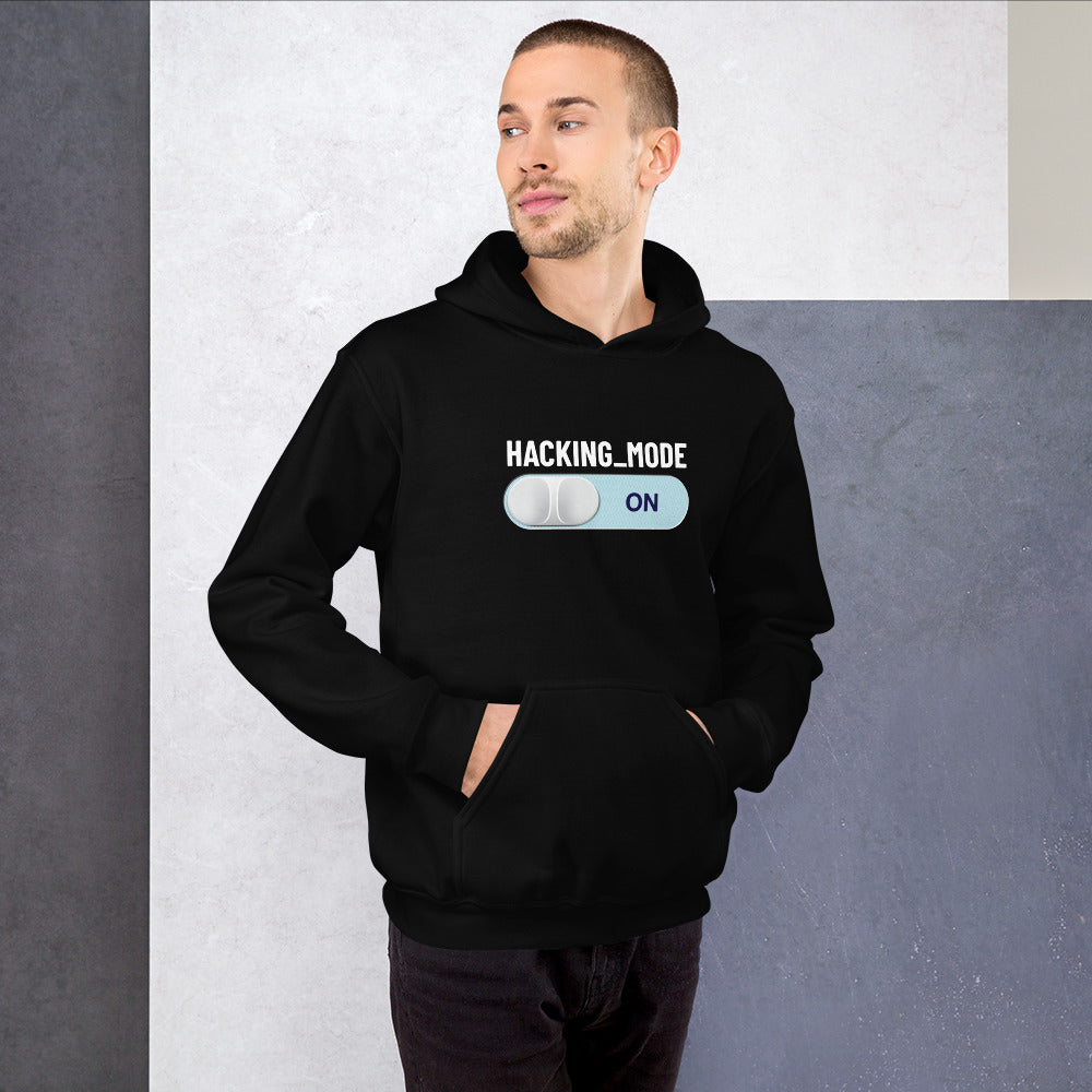 Hacking mode ON - Unisex Hoodie by DarkByteGear