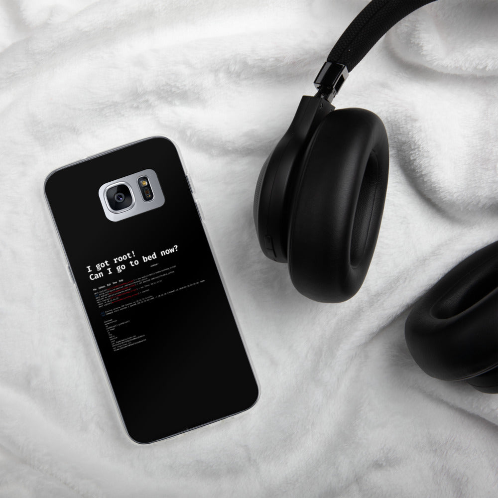 I got root! Can I go to bed now? - Samsung Case by DarkByteGear