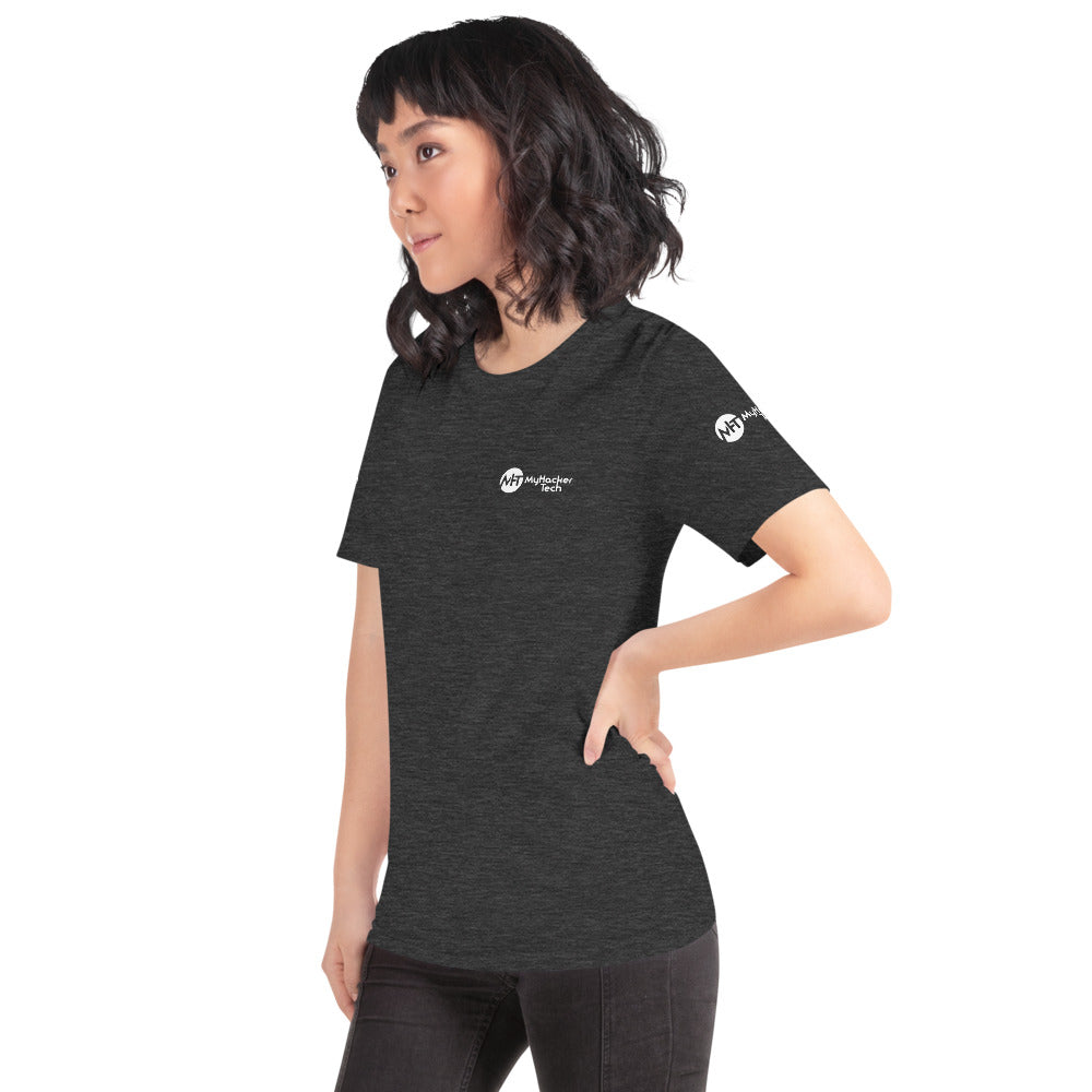volunteer penetration tester - Short-Sleeve Unisex T-Shirt ( with all sides designs) by DarkByteGear