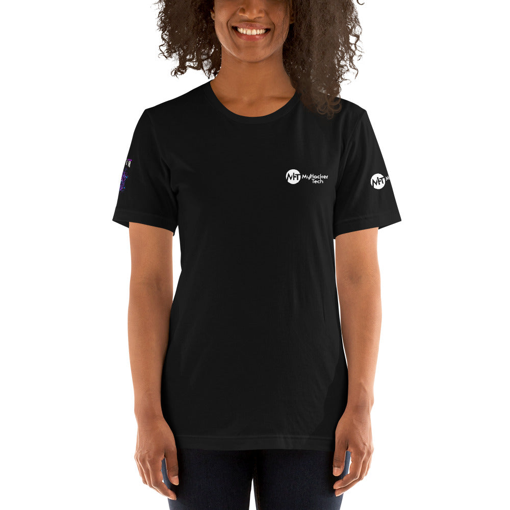 CyberWare Ronin - Short-Sleeve Unisex T-Shirt (all sides print) by DarkByteGear