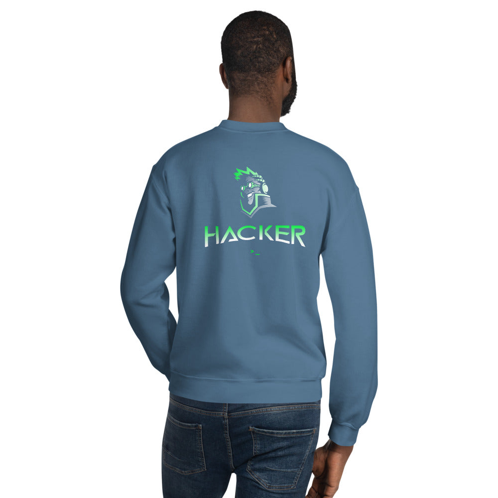 Hacker v.1 - Unisex Sweatshirt by DarkByteGear