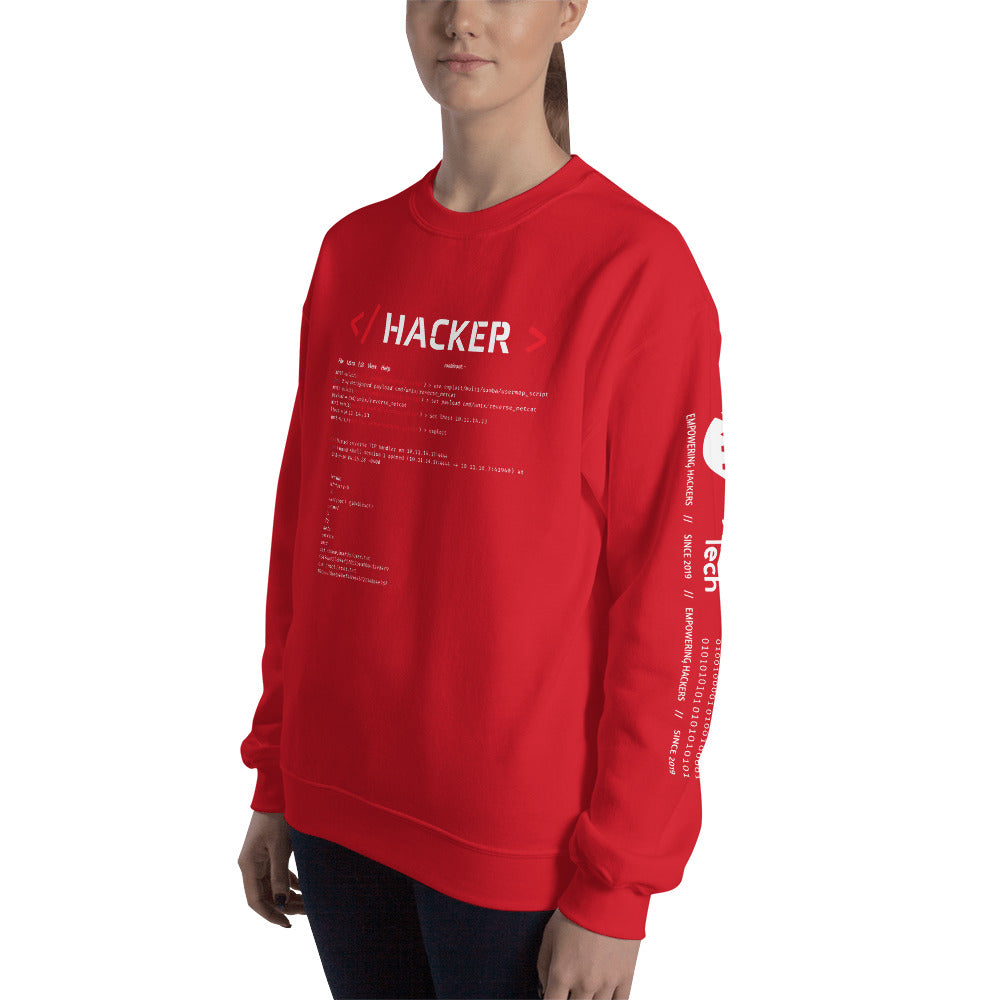 Hacker v.1 - Unisex Sweatshirt by DarkByteGear