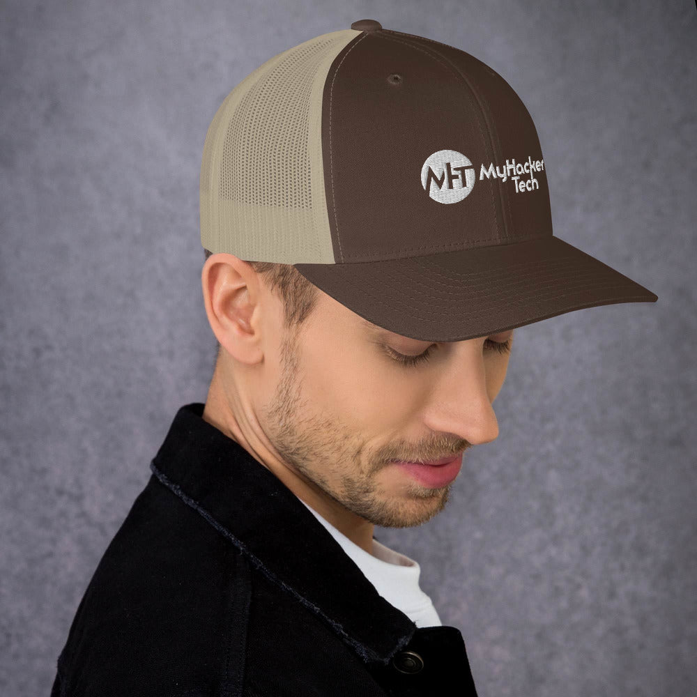 MyHackerTech - Trucker Cap by DarkByteGear