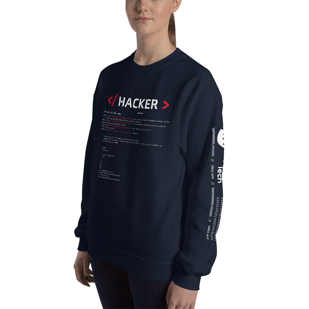 Hacker v.1 - Unisex Sweatshirt by DarkByteGear