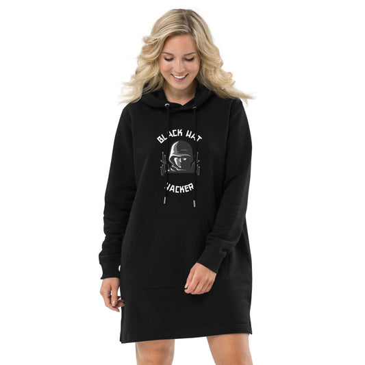 Black Hat Hacker - Hoodie dress by DarkByteGear