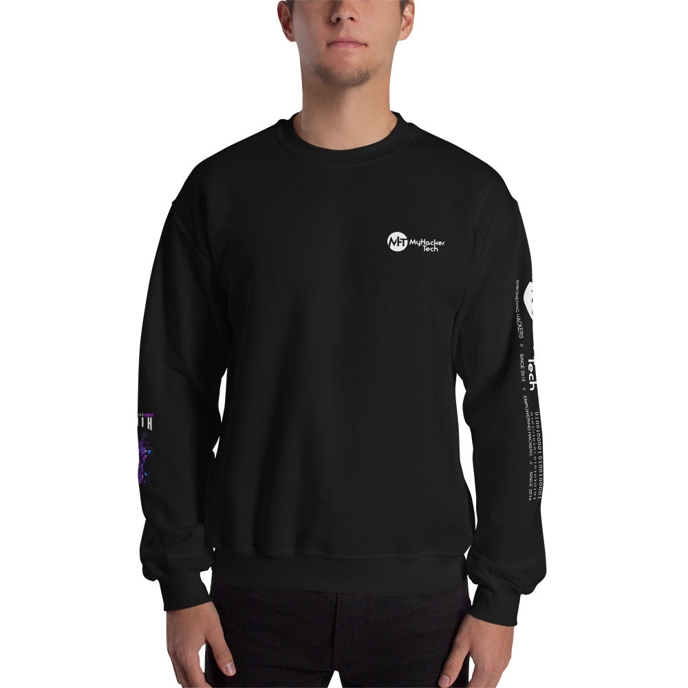CyberWare Ronin - Unisex Sweatshirt (all sides print) by DarkByteGear