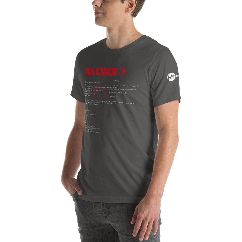 Hacker v3 - Short-Sleeve Unisex T-Shirt by DarkByteGear