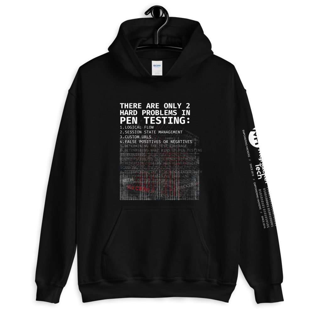 Problems in pen testing - Unisex Hoodie by DarkByteGear