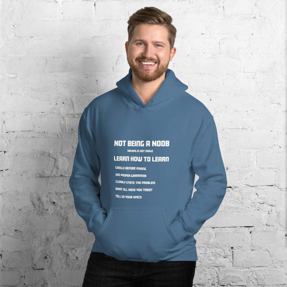 Not Being A Noob - Unisex Hoodie by DarkByteGear