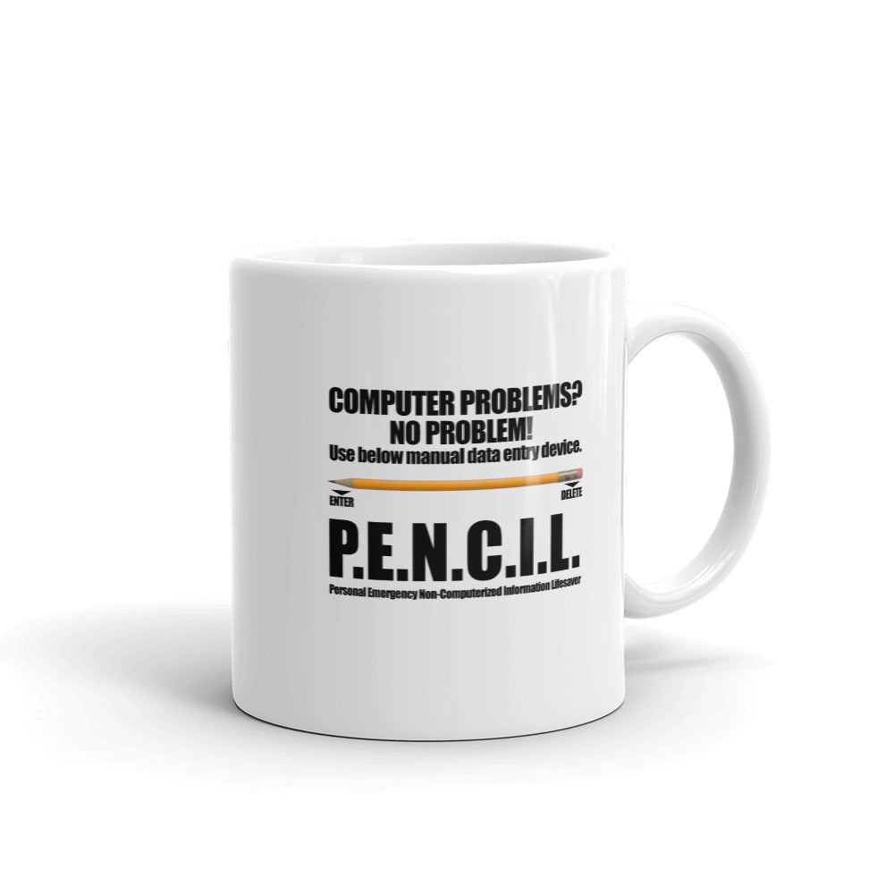 P.E.N.C.I.L. - Mug by DarkByteGear