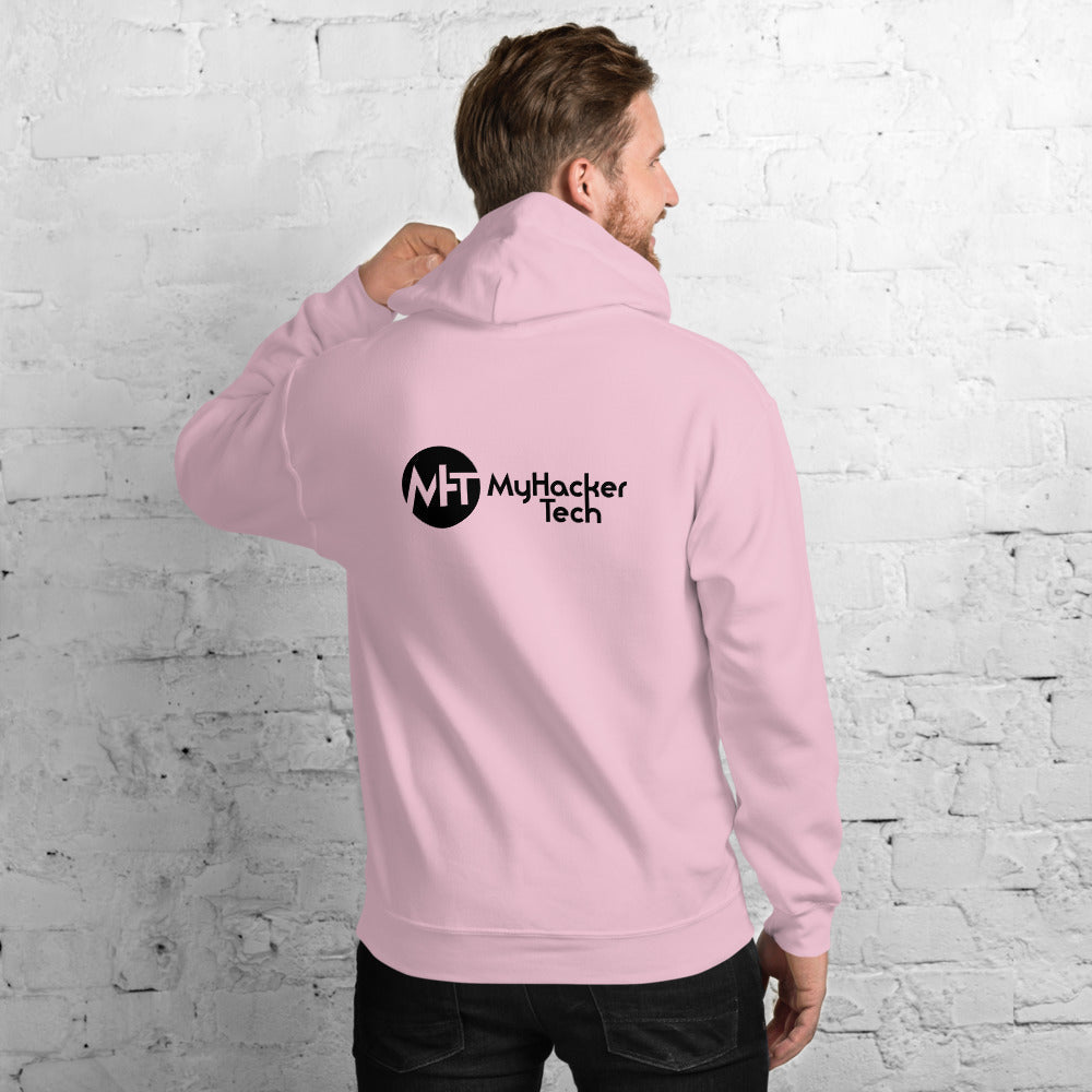 MyHackerTech Classic - Unisex Hoodie ( with back design) by DarkByteGear