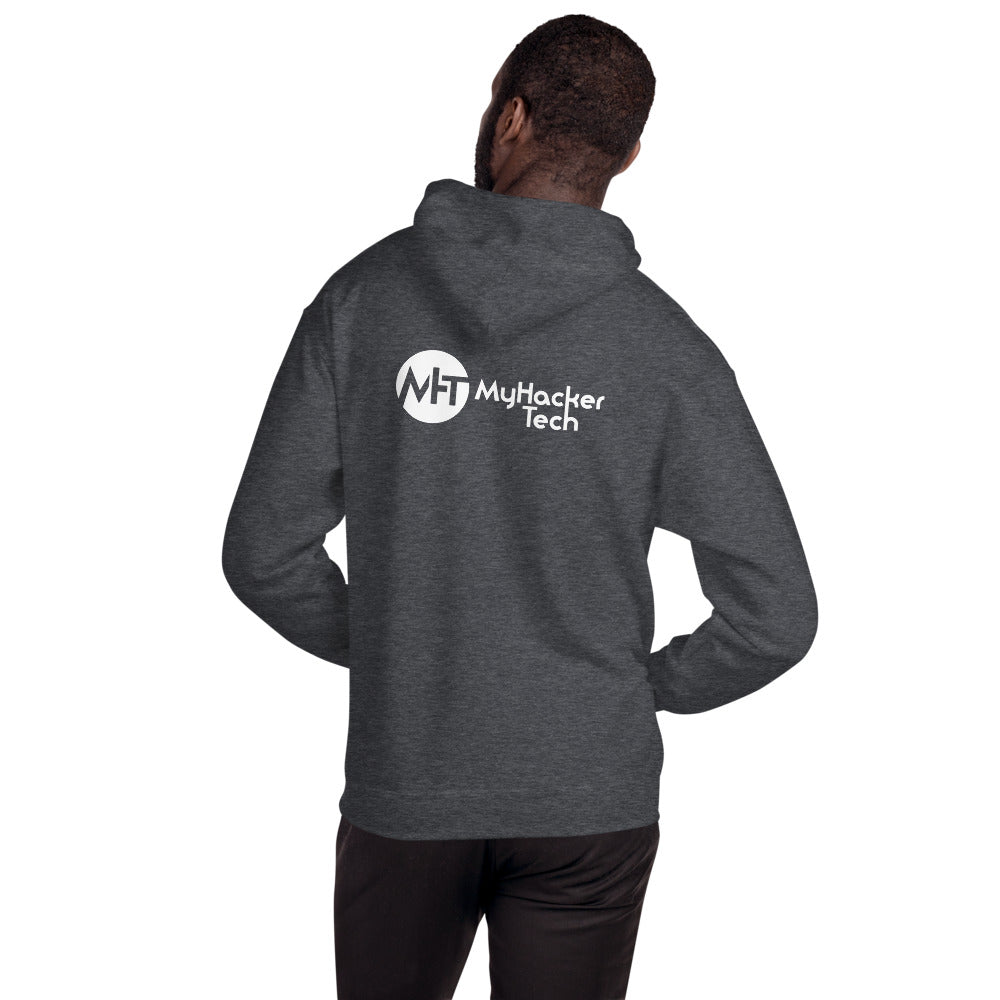MyHackerTech Classic - Unisex Hoodie (with back design) by DarkByteGear