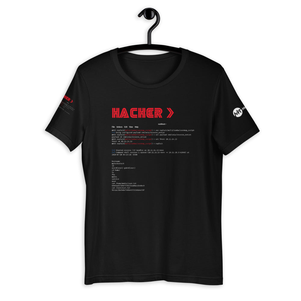 Hacker v3 - Short-Sleeve Unisex T-Shirt by DarkByteGear