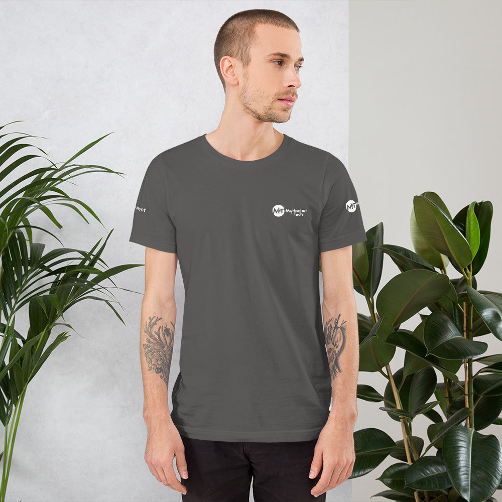 // no comment - Short-Sleeve Unisex T-Shirt (with all sides design) by DarkByteGear