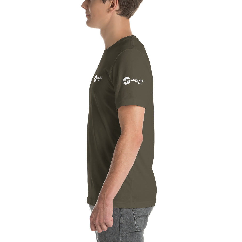 CyberWare Ronin - Short-Sleeve Unisex T-Shirt (all sides print) by DarkByteGear