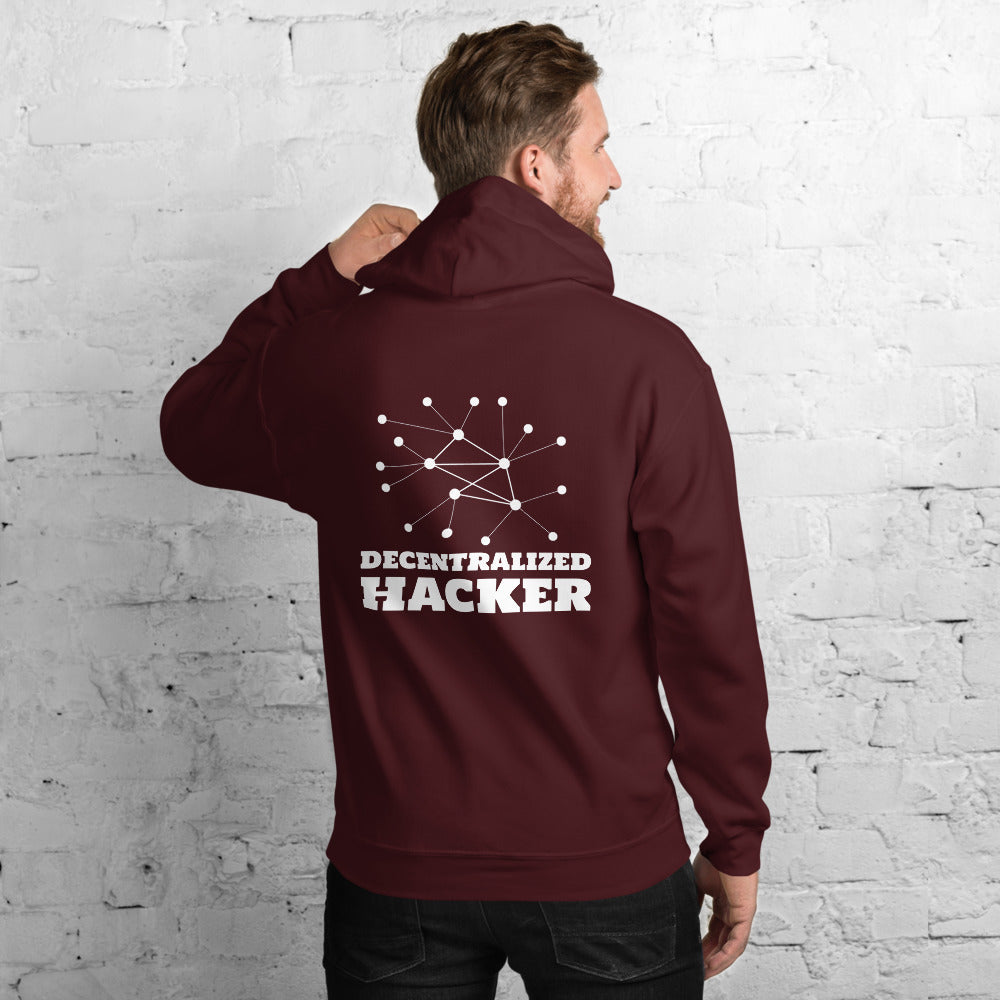 Decentralized Hacker - Unisex Hoodie by DarkByteGear