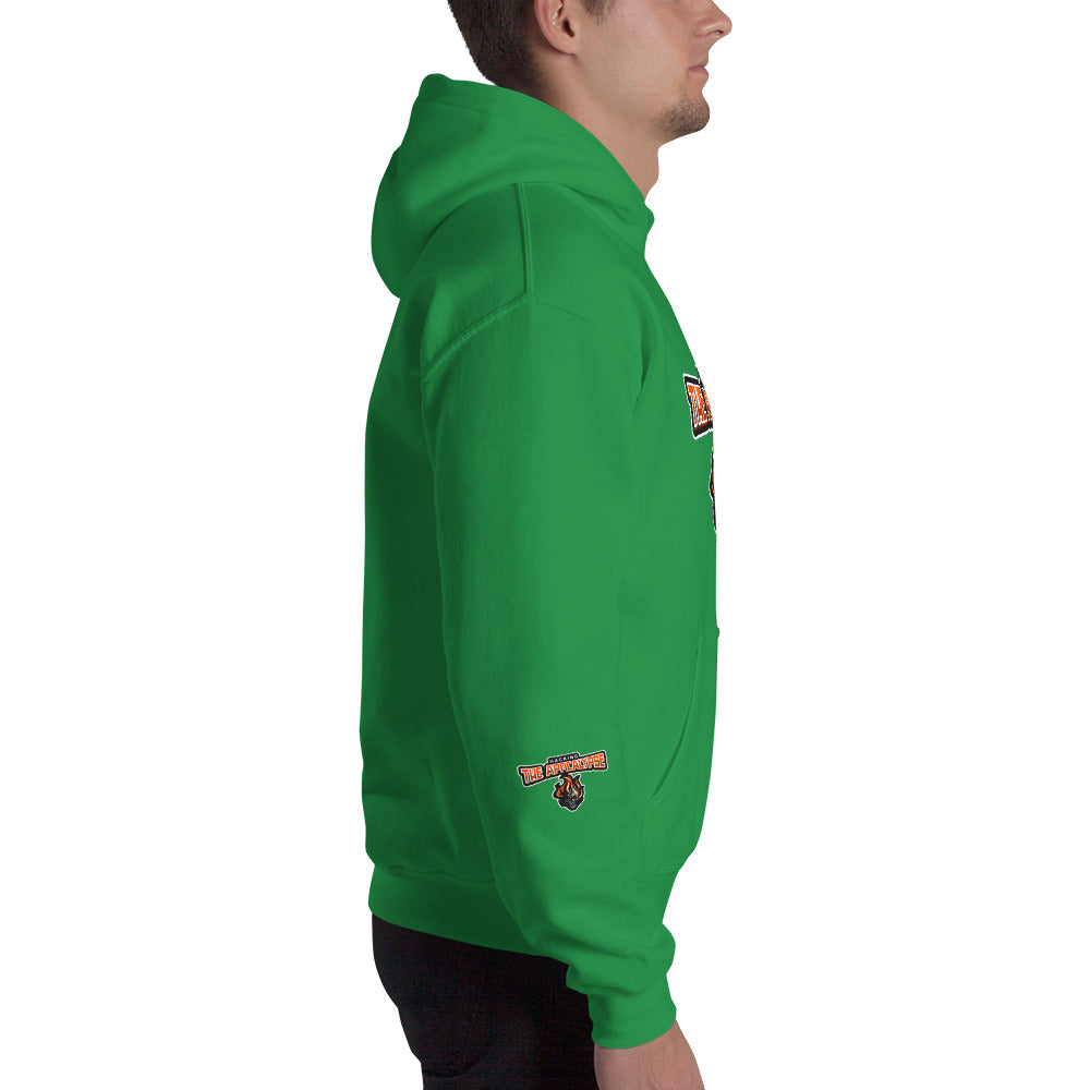 Hacking the apocalypse v1 - Unisex Hoodie (with all sides design) by DarkByteGear
