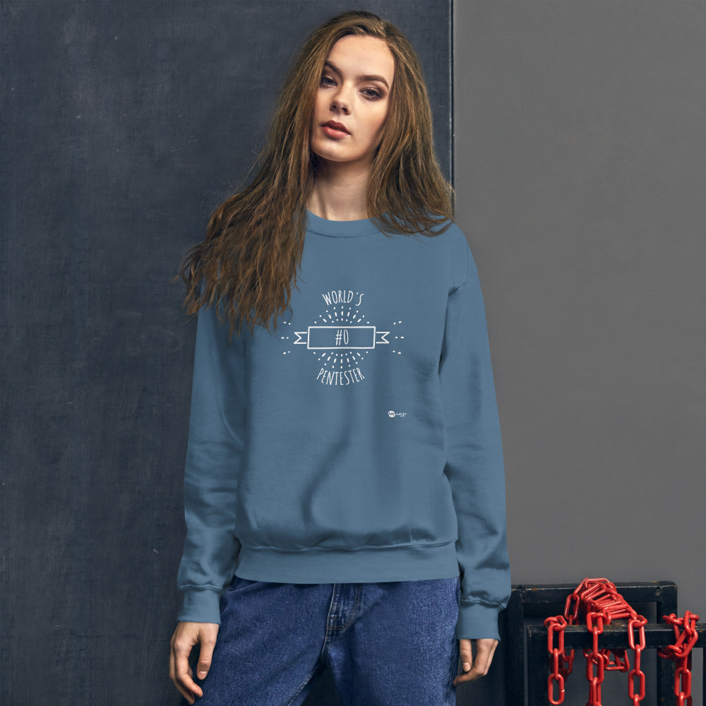 World's #0 Pentester- Unisex Sweatshirt by DarkByteGear