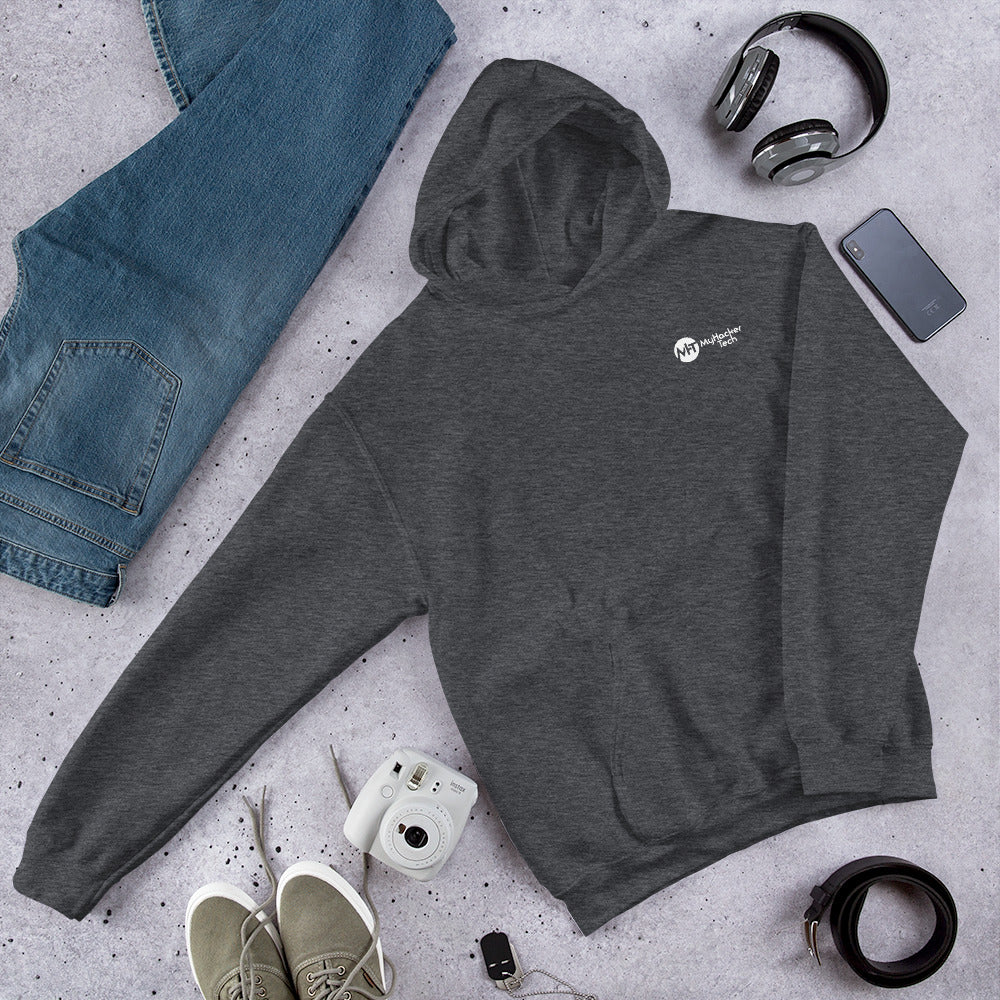 Linux is sexy - Unisex Hoodie ( with back design) by DarkByteGear
