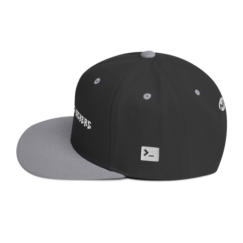 Hackers empower hackers - Snapback Hat by DarkByteGear