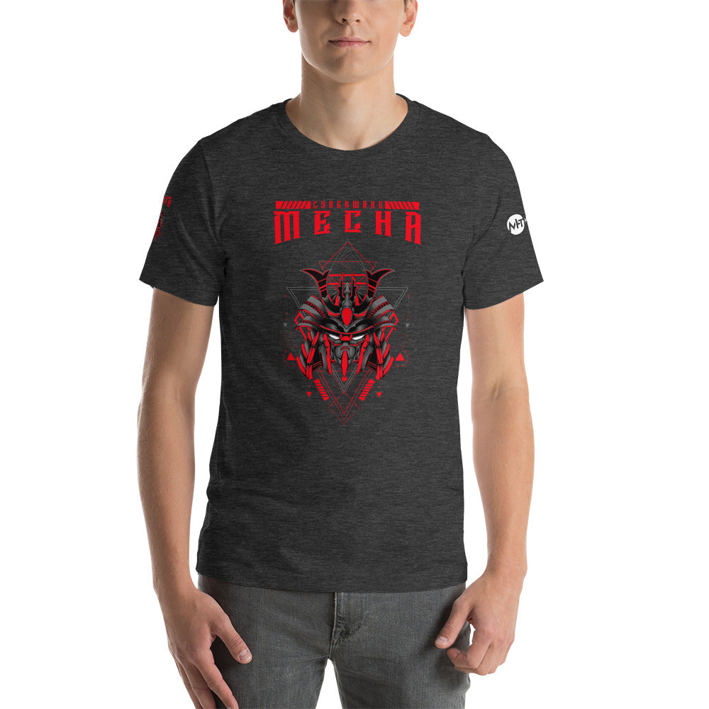 CyberWare Mecha - Short-Sleeve Unisex T-Shirt ( all sides print) by DarkByteGear