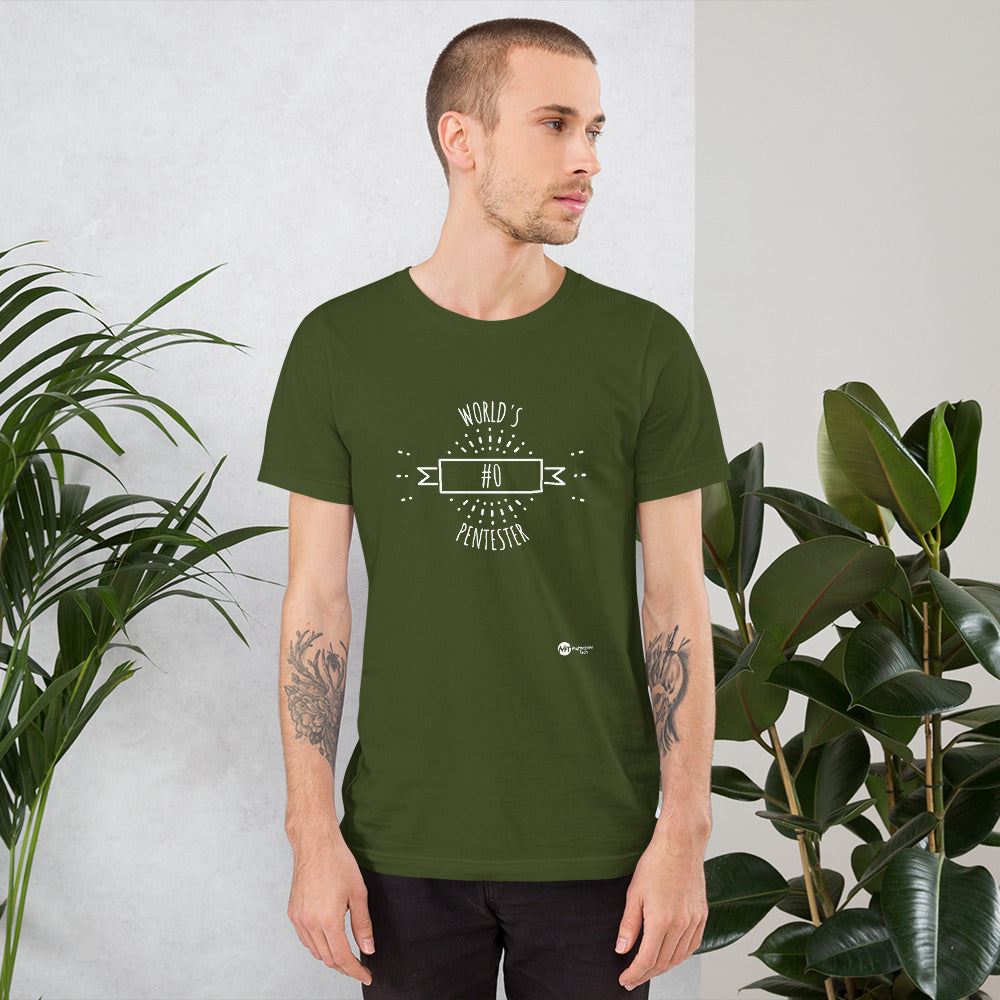 World's #0 Pentester - Short-Sleeve Unisex T-Shirt by DarkByteGear