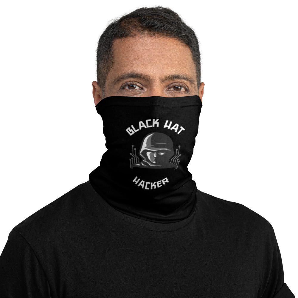 Black Hat Hacker - Neck Gaiter by DarkByteGear