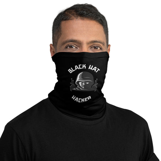 Black Hat Hacker - Neck Gaiter by DarkByteGear