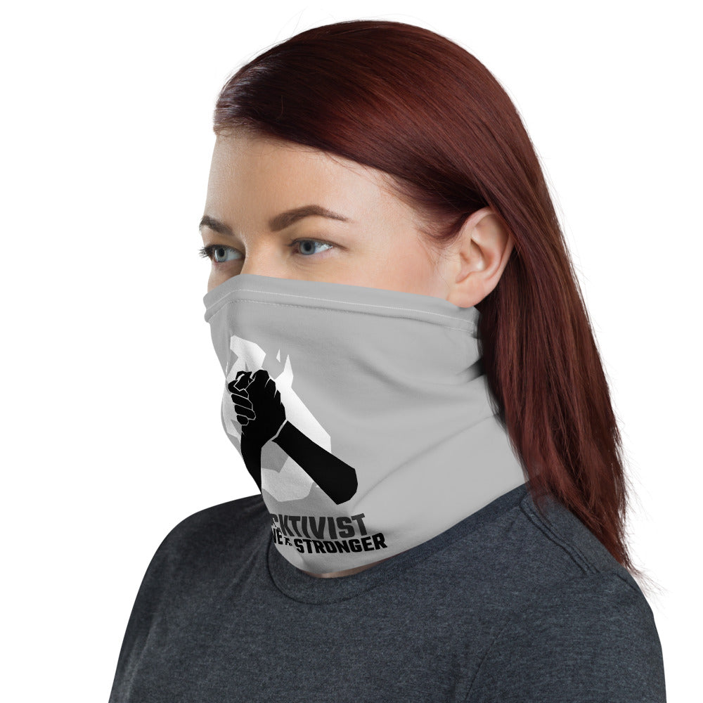 Hacktivist - Neck Gaiter (black text) by DarkByteGear