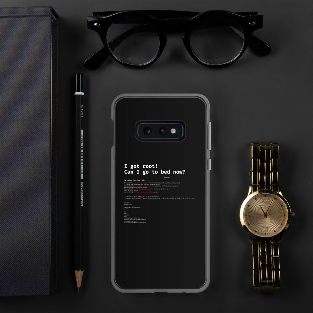 I got root! Can I go to bed now? - Samsung Case by DarkByteGear