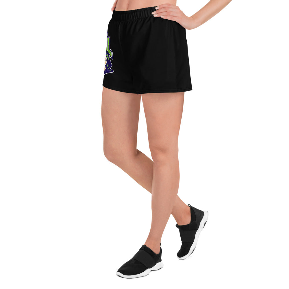 Hackergirl v.1 - Women's Athletic Short Shorts by DarkByteGear