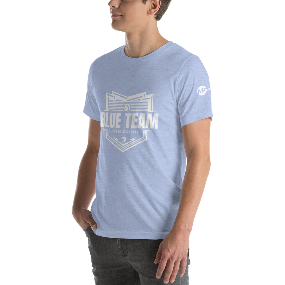 Cyber Security Blue Team v1 - Short-Sleeve Unisex T-Shirt by DarkByteGear