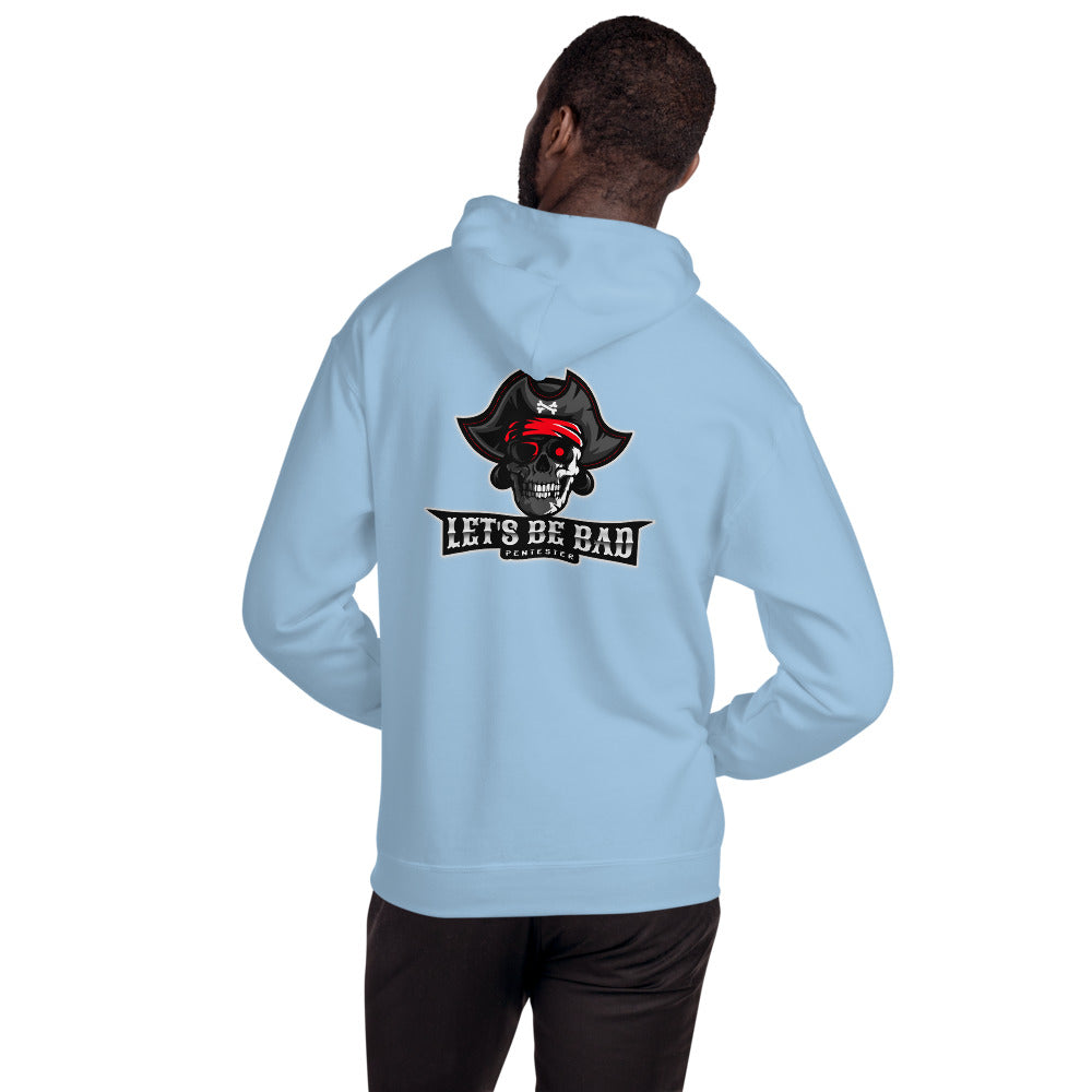 Let's be bad - Unisex Hoodie (white) by DarkByteGear